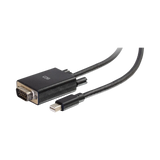 C2G 3ft (0.9m) Mini DisplayPort Male to VGA Male Active Adapter Cable, Black — Being Shipped