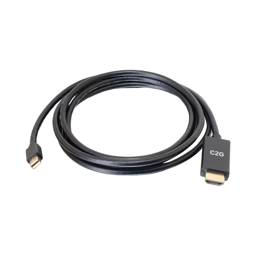 C2G 3ft (0.9m) Mini DisplayPort Male to HDMI Male Passive Adapter Cable, 4K 30Hz — Being Shipped