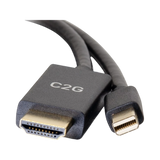 C2G 3ft (0.9m) Mini DisplayPort Male to HDMI Male Passive Adapter Cable, 4K 30Hz — Being Shipped