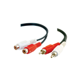 C2G 6ft (1.8m) Value Series RCA Stereo Audio Extension Cable — Being Shipped