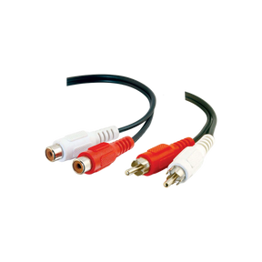 C2G 6ft (1.8m) Value Series RCA Stereo Audio Extension Cable — Being Shipped