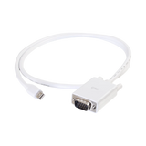 C2G 6ft (1.8m) Mini DisplayPort Male to VGA Male Active Adapter Cable, White — Being Shipped