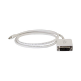 C2G 6ft (1.8m) Mini DisplayPort Male to Single Link DVI-D Male Adapter Cable, White — Being Shipped