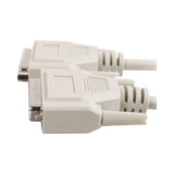 C2G 6ft (1.8m) DB25 M/F Serial RS232 Extension Cable — Being Shipped