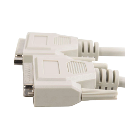 C2G 6ft (1.8m) DB25 M/F Serial RS232 Extension Cable — Being Shipped