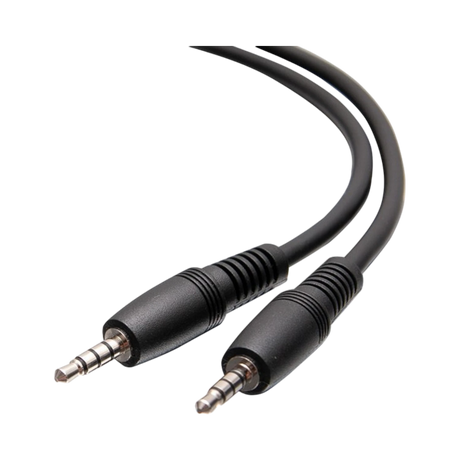 C2G 6ft (1.8m) 3.5mm M/M 4 Position TRRS OMTP Headset Cable — Being Shipped