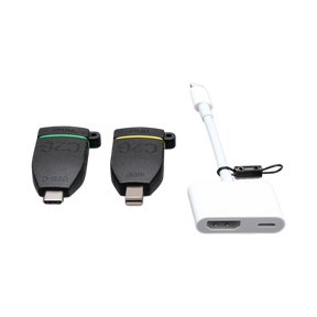 C2G Universal 4K HDMI Adapter Ring with Color Coded Mini DisplayPort, USB-C, and Lightning — Being Shipped