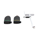 C2G Universal 4K HDMI Adapter Ring with Color Coded Mini DisplayPort, USB-C, and Lightning — Being Shipped