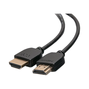 C2G 6ft (1.8m) Plus Series Slim Flexible HDMI Cable with Low Profile Connectors (2-pk), 4K 60Hz — Being Shipped