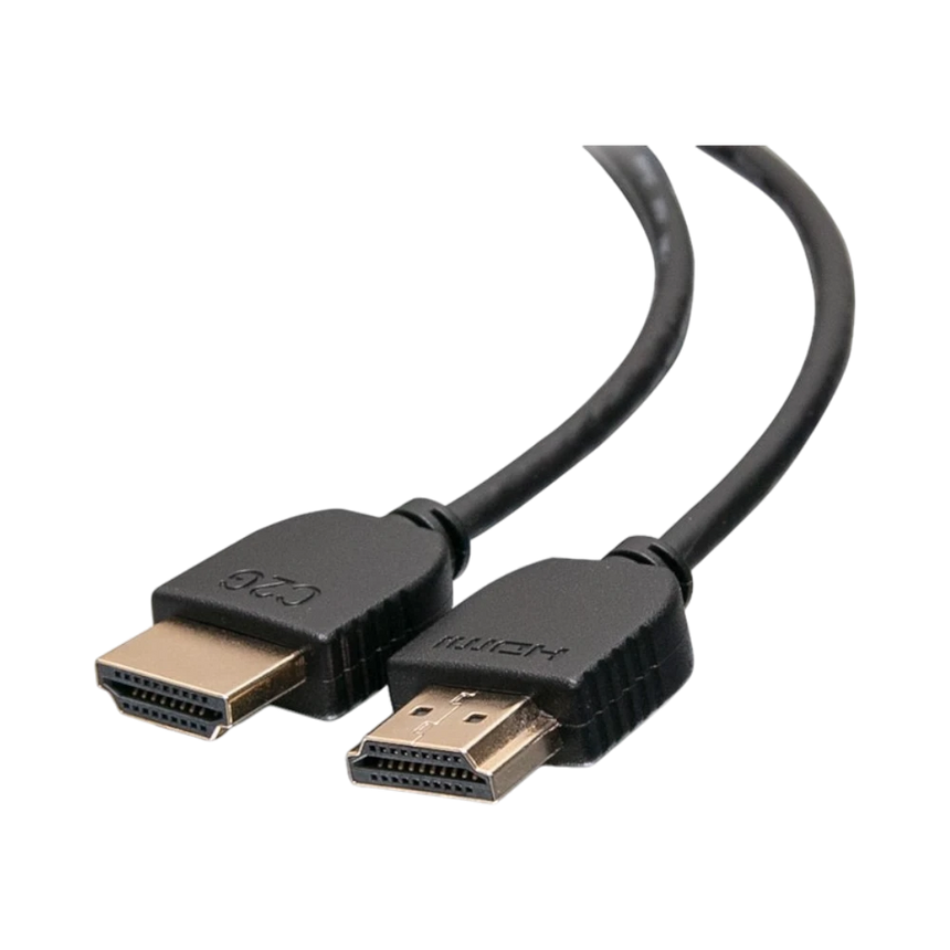 C2G 6ft (1.8m) Plus Series Slim Flexible HDMI Cable with Low Profile Connectors (2-pk), 4K 60Hz — Being Shipped