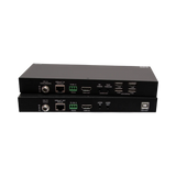 C2G HDMI HDBaseT + 3.5mm, USB-B to A, and RS232 over Cat Extender Box Transmitter to Box Receiver, 4K 60Hz — Being Shipped
