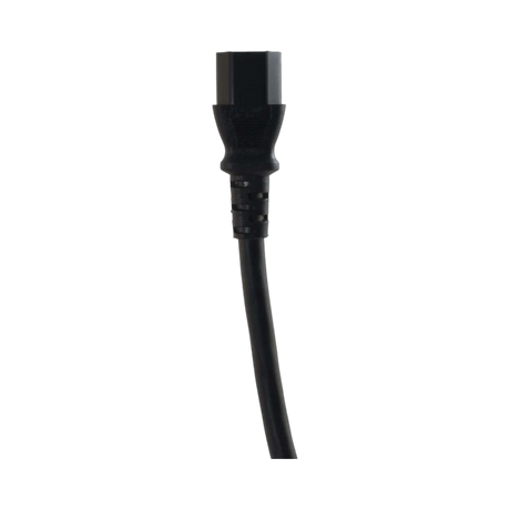 C2G 2ft (0.6m) 18AWG Hospital Grade Power Cord (NEMA 5-15P to IEC320C13) (TAA Compliant), Black — Being Shipped