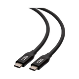 C2G 2.5ft (0.8m) USB-C Male to USB-C Male Cable (20V 5A), USB4 (40Gbps) — Being Shipped