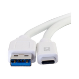 C2G 10ft (3m) USB-C to USB-A 3.2 Gen 1 (5Gbps) Cable M/M, White — Being Shipped