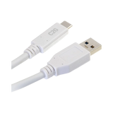 C2G 10ft (3m) USB-C to USB-A 3.2 Gen 1 (5Gbps) Cable M/M, White — Being Shipped