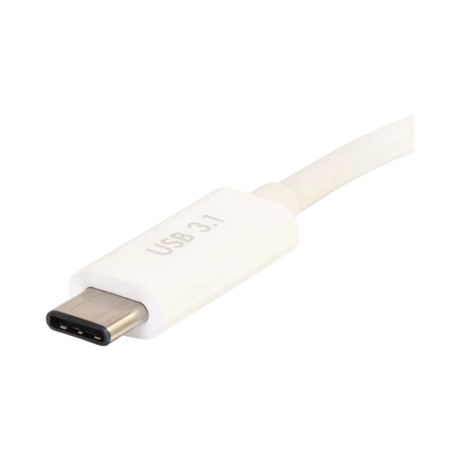 C2G USB-C to VGA Video Multiport Adapter with Power Delivery up to 60W, White — Being Shipped