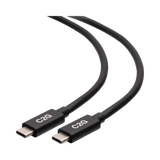 C2G 3.3ft (1m) USB-C Male to USB-C Male Cable (20V 5A), USB4 (40Gbps) — Being Shipped