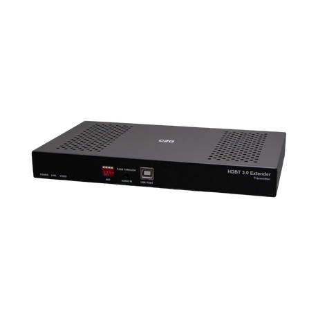 C2G HDMI HDBaseT + USB-B to A + RS232 Over Cat Extender Box TX to Box RX (18Gbps) 4K 60Hz up to 328ft — Being Shipped