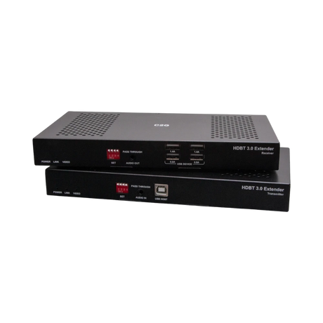 C2G HDMI HDBaseT + USB-B to A + RS232 Over Cat Extender Box TX to Box RX (18Gbps) 4K 60Hz up to 328ft — Being Shipped