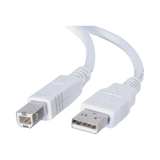 C2G 9.8ft (3m) USB 2.0 A/B Cable, White — Being Shipped