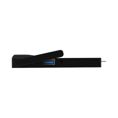 Azulle Access4 Fanless Linux Stick Mini PC Intel Celeron J4125, 4GB RAM, 64GB Storage — Being Shipped