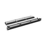 Tripp Lite 48-Port 1U Rack-Mount High-Density UTP 110-Type Patch Panel, RJ45 Ethernet, 568B, Cat5/5e, TAA — Being Shipped