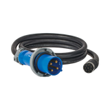 Eaton Power Cord for Select Eaton Universal PDUs, 17300VA 208V Delta 3-Phase, 460P9W Input, 60A, 10 ft. (3.05 m) — Being Shipped