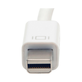 Tripp Lite Keyspan Mini DisplayPort to Active VGA Adapter, Video Converter (M/F), White, 6-in. (15.24 cm), TAA — Being Shipped