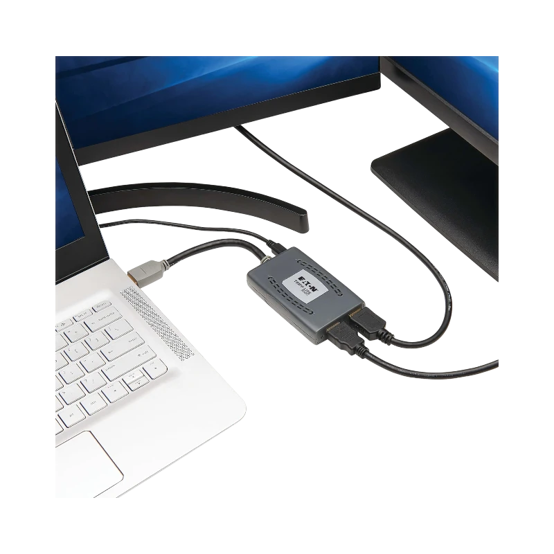 Tripp Lite 2-Port HDMI Splitter, 4K @ 60 Hz, 4:4:4, Multi-Resolution Support, HDR, HDCP 2.2, USB Powered, TAA — Being Shipped