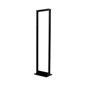 APC NetShelter 2 Post Rack 45U #12-24 Threaded Holes Black — Being Shipped