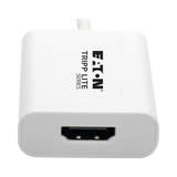 Tripp Lite USB 3.2 Gen1 Type-C to HDMI 4K Adapter with Alternate Mode, DP 1.2, White — Being Shipped