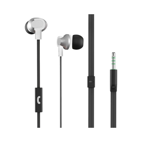 Maxell Impulse Wired Earbuds (White) — Being Shipped