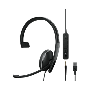 EPOS ADAPT 135T USB II On-Ear Wired Headset — Being Shipped