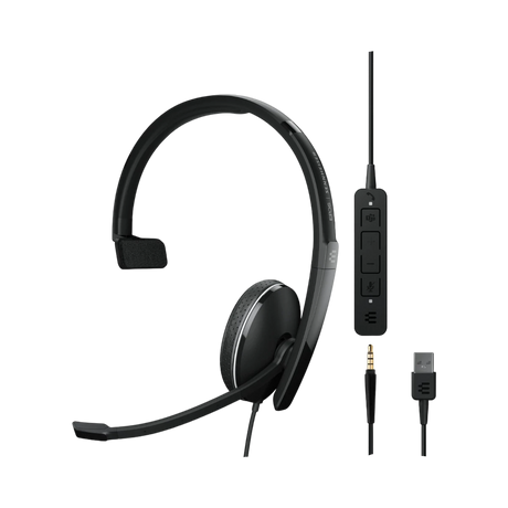 EPOS ADAPT 135T USB II On-Ear Wired Headset — Being Shipped