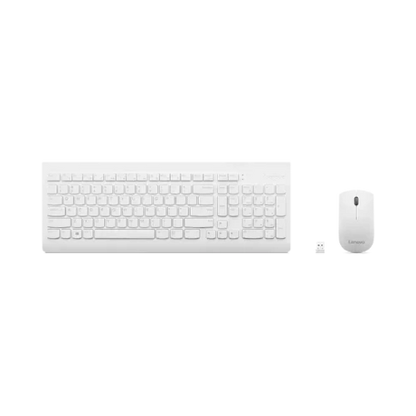 Lenovo 510 Wireless Keyboard & Mouse Combo (White) — Being Shipped