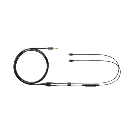 Shure RMCE-UNI 50" Universal Remote and Mic Cable for SE Earphones — Being Shipped