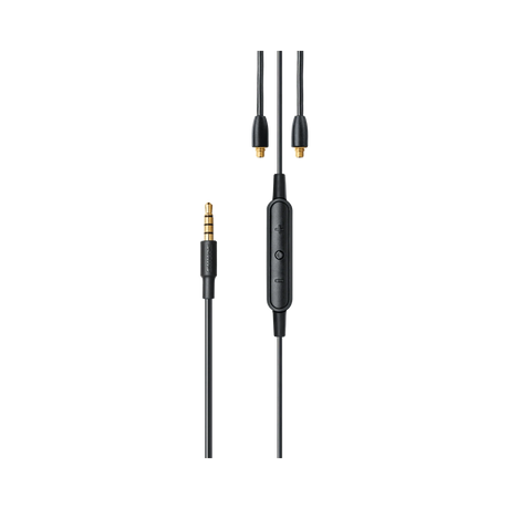 Shure RMCE-UNI 50" Universal Remote and Mic Cable for SE Earphones — Being Shipped