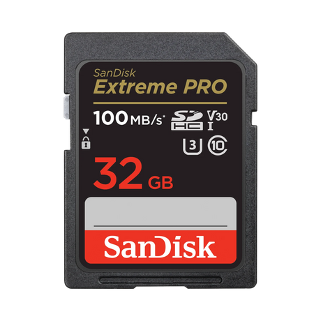 SanDisk Extreme PRO 32GB UHS-I SDHC Memory Card — Being Shipped