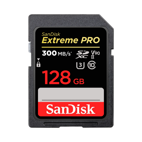 SanDisk Extreme PRO 128GB UHS-II SDXC Memory Card — Being Shipped