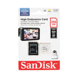 SanDisk High Endurance 256GB UHS-I microSDXC Memory Card with SD Adapter — Being Shipped