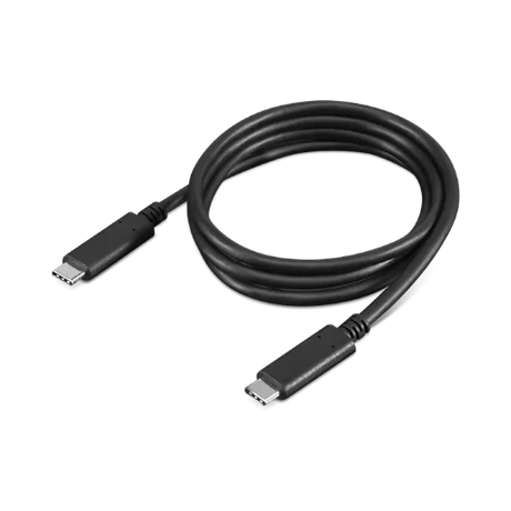 Lenovo 1m 10Gbps 100W USB-C Power Cable (Black) — Being Shipped