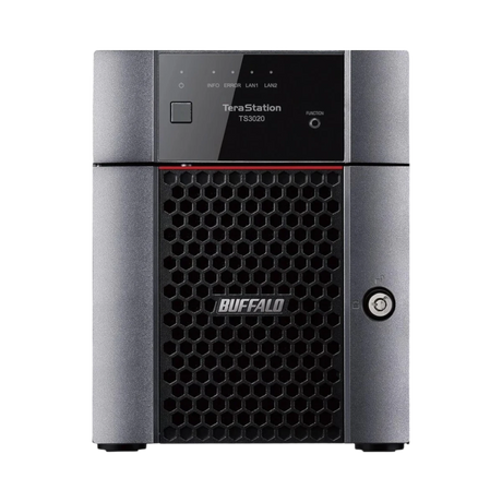 Buffalo TeraStation 3420 Partially Populated 4TB 4-Bay NAS Server (2 x 2TB) — Being Shipped