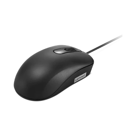 Lenovo USB-A 1000 DPI Basic Wired Mouse (Black) — Being Shipped