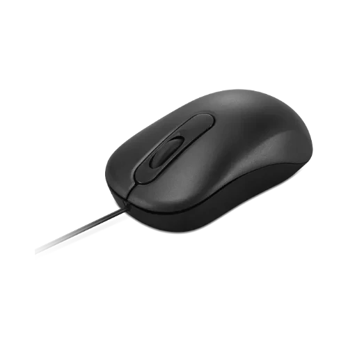 Lenovo USB-A 1000 DPI Basic Wired Mouse (Black) — Being Shipped