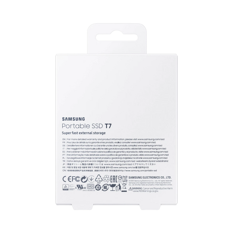 Samsung T7 1TB USB 3.2 Portable SSD (Titan Gray) — Being Shipped