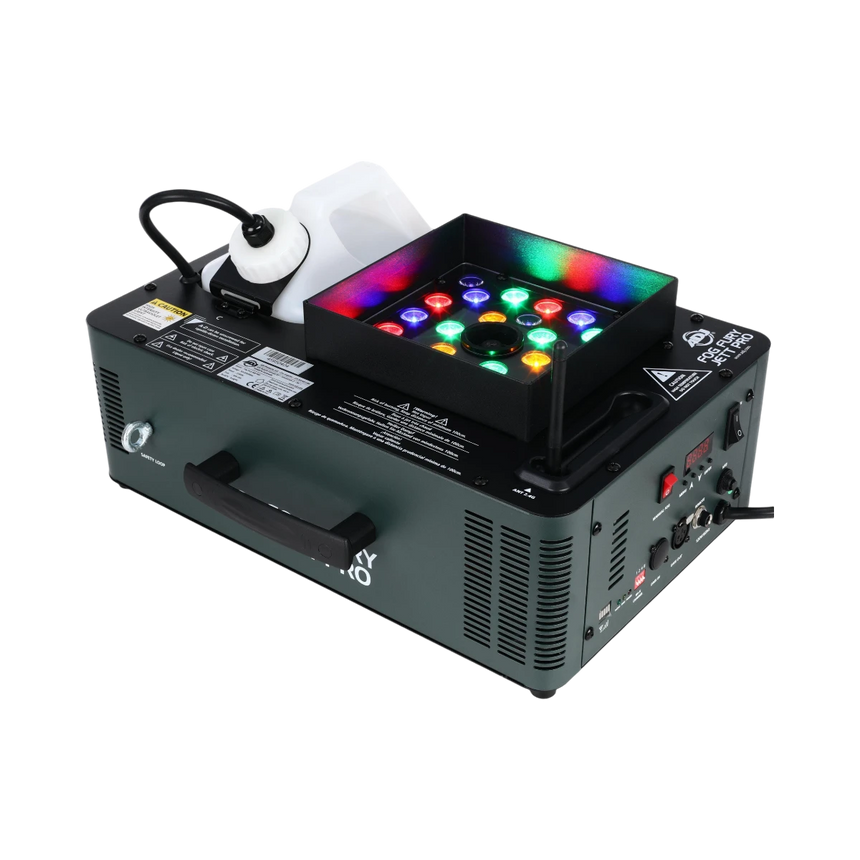 ADJ Fog Fury Jett Pro 1550W RGBA+UV LED Vertical Fog Machine — Being Shipped