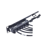 APC Data Distribution Cable, CAT6 UTP CMR 6XRJ-45 Black, 19FT (5.7M) — Being Shipped