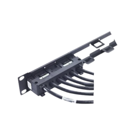 APC Data Distribution Cable, CAT6 UTP CMR 6XRJ-45 Black, 19FT (5.7M) — Being Shipped