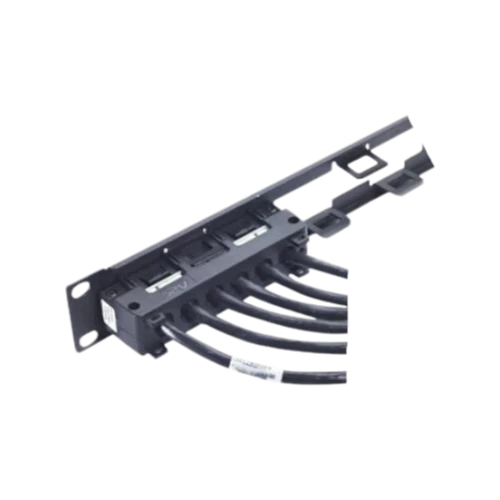 APC Data Distribution Cable, CAT6 UTP CMR 6XRJ-45 Black, 19FT (5.7M) — Being Shipped