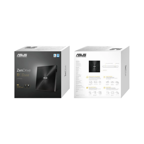 ASUS ZenDrive U9M External DVD Writer (Black) — Being Shipped